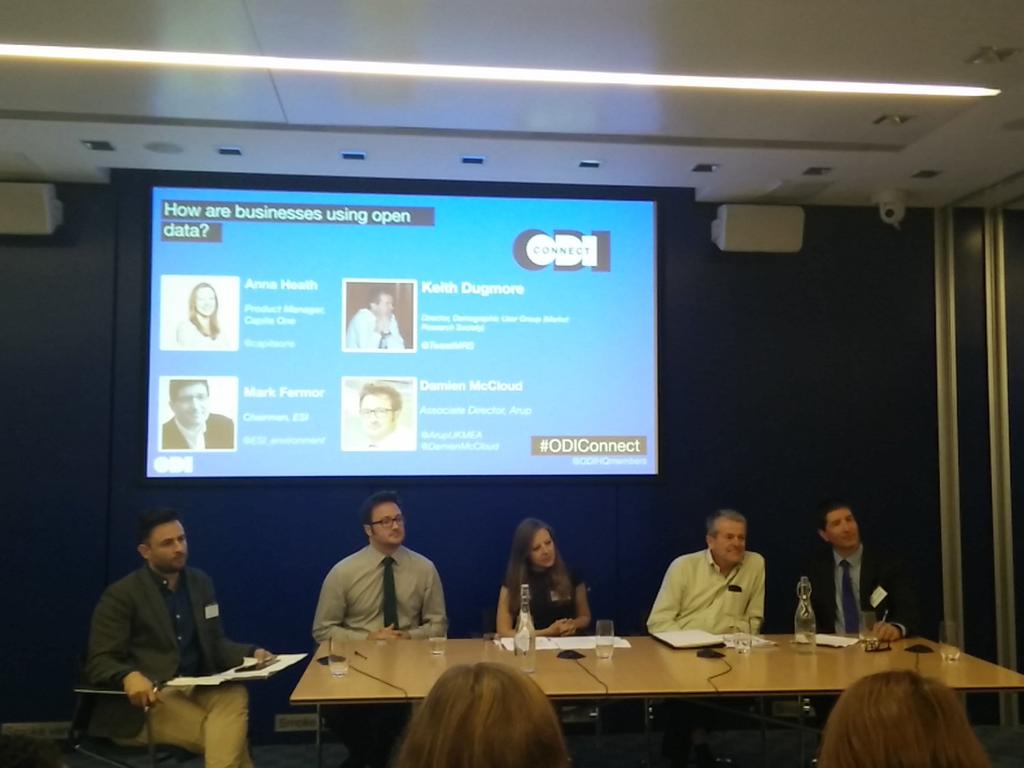 stu73's tweet photo. At @ArupGroup For #ODIConnect event w/@SmithL_J #opendata http://t.co/8Bcmi2eNGH