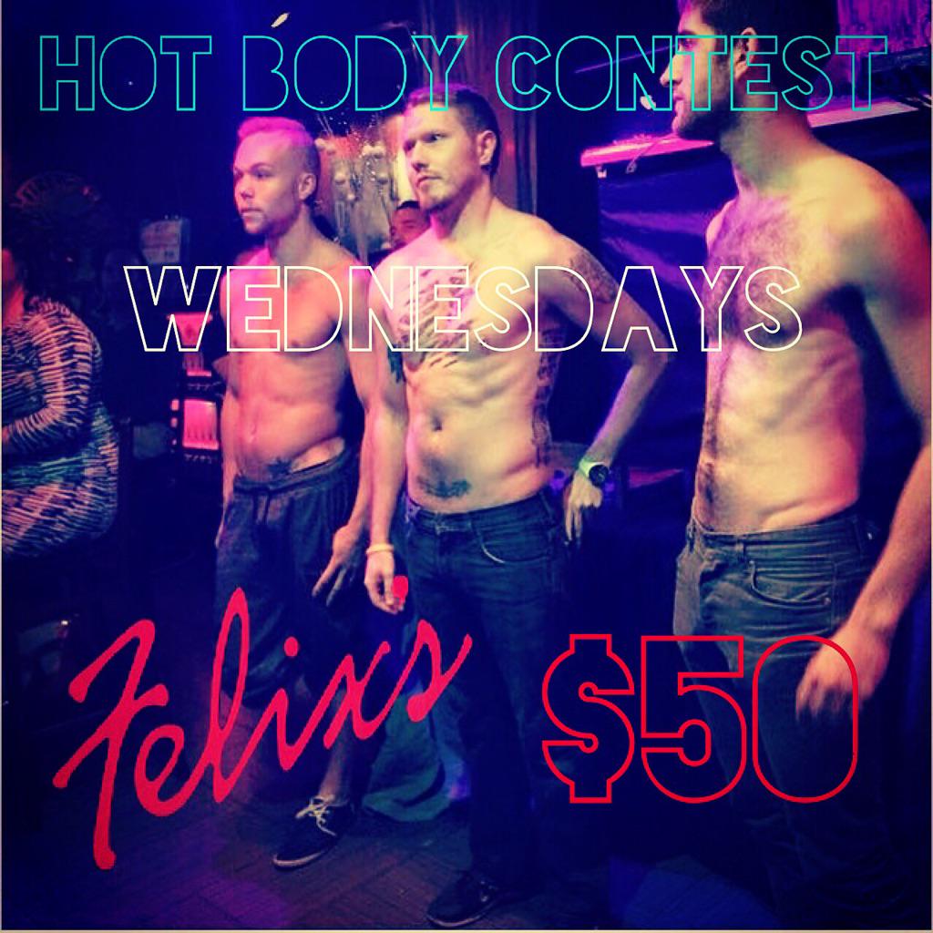 #wildoutwednesday #hotbodycontest Tonight <a href="/FelixsAtlanta/">Felixs Atlanta</a> $50, what, what!