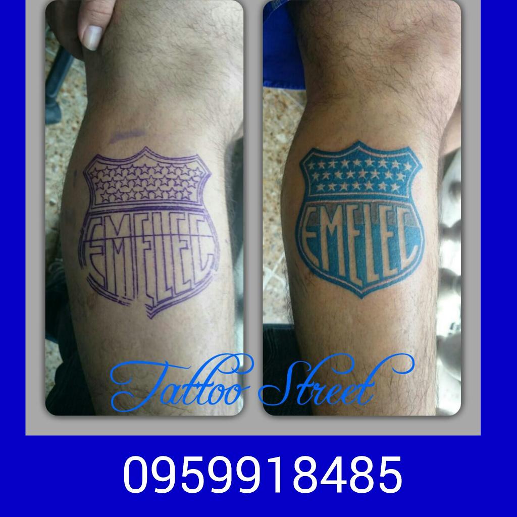 cse_tattoo's tweet photo. Tattoo street tatuando siempre a la gente del club sport EMELEC http://t.co/igHlzkpb3M