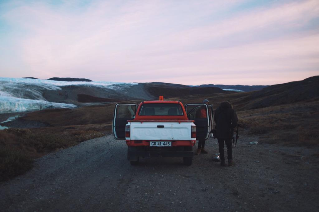 Timtothewild's tweet photo. Our ride these last two days in Greenland. http://t.co/bcf7NTqkoS