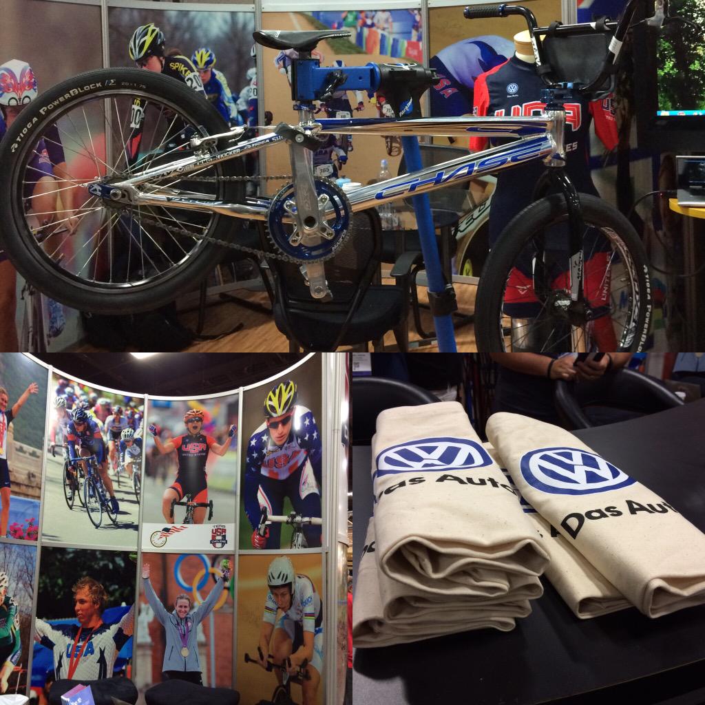 usacycling's tweet photo. Stop by our place at #interbike and say hello! #TeamUSAC #TeamUSACwmn http://t.co/qcqSt5E8y4