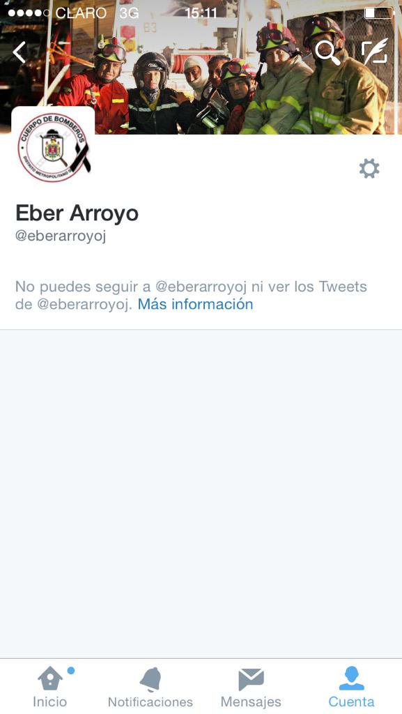 BomberosUIO's tweet photo. @luisajcm @MauricioRodasEC @Polificcion @StefanyTejada Mi Cmdt @eberarroyoj nos bloqueo por pedir una explicación. http://t.co/ouXQMXnbcg