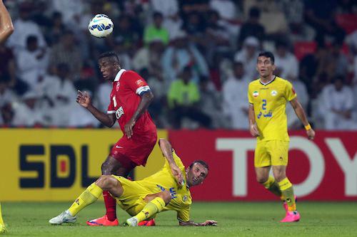 gulftoday's tweet photo. #Alahli advance to #ACL2015 semis by beating #NaftTehran 2-1 http://t.co/wKpVYHnw8n