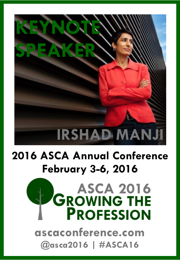 Excited to announce our #ASCA16 Keynote Speaker: Irshad Manji! ascaconference.com/speakers/