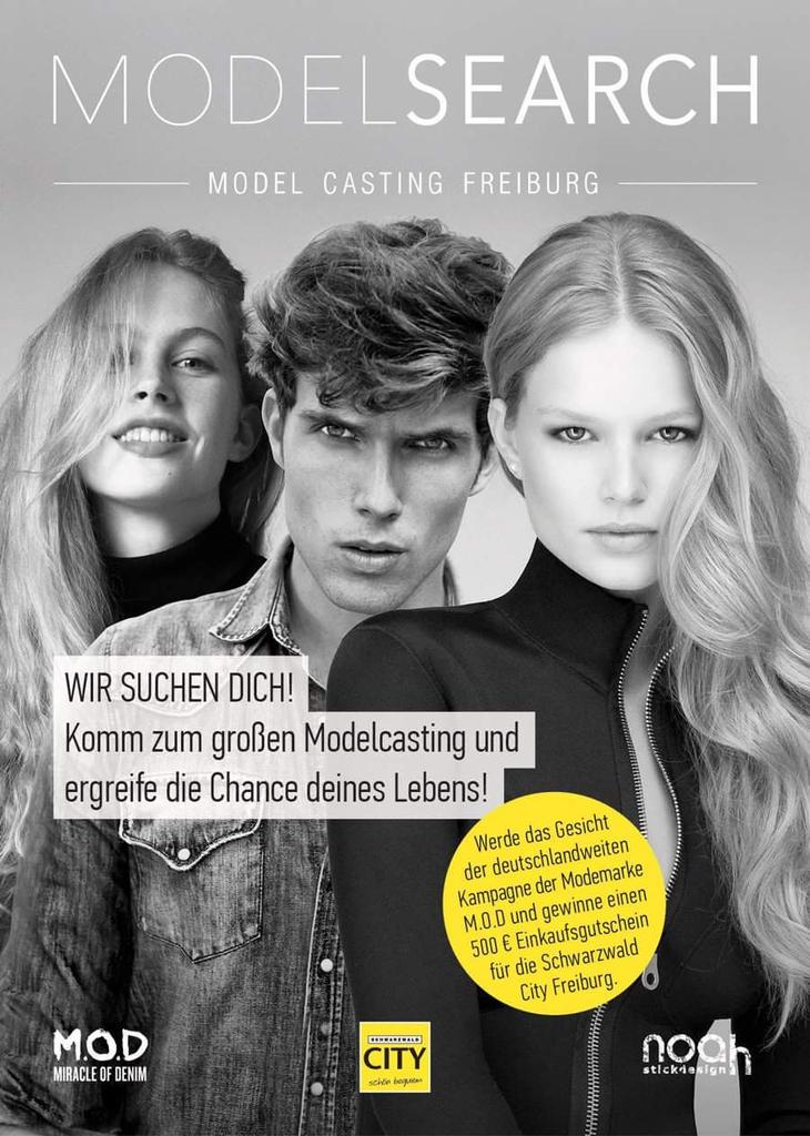 ✪ Großes Modelcasting by Enzio.M ✪ 
✪ 10.10.2015 in der Schwarzwald City Freiburg ✪ enzio-m.de/modelsearch