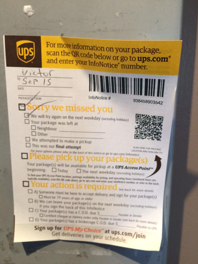 Shipified's tweet image. Tired of receiving missed delivery notices or trying to track down your package?  Join Shipified for free.