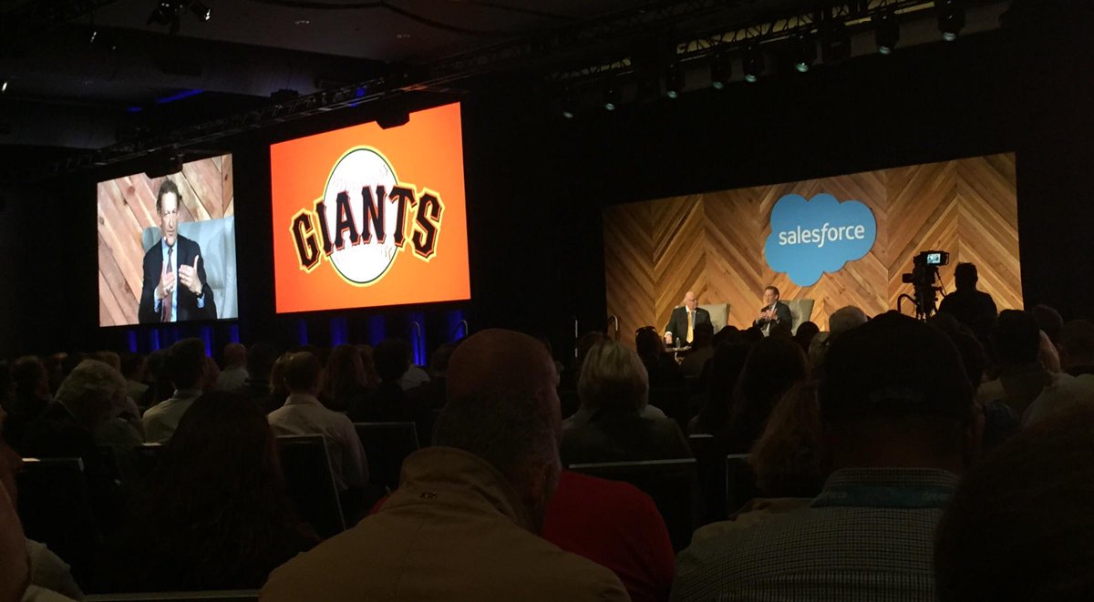 BenEyeSF's tweet photo. "The @SFGiants success is a result of both strong brand + strong culture." - Larry Baer at #DF15 http://t.co/h53DBNcbeX