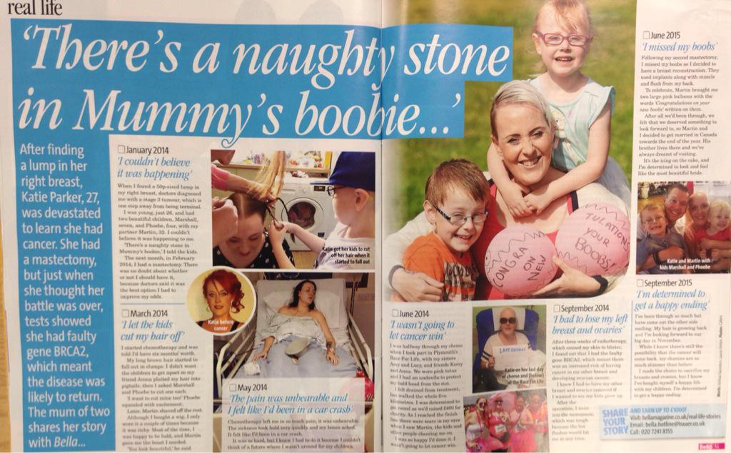 CharlCatersNews's tweet photo. Inspiring mum in this weeks Bella... Written by our lovely features writer, josh xx http://t.co/EEdkhyOKcN