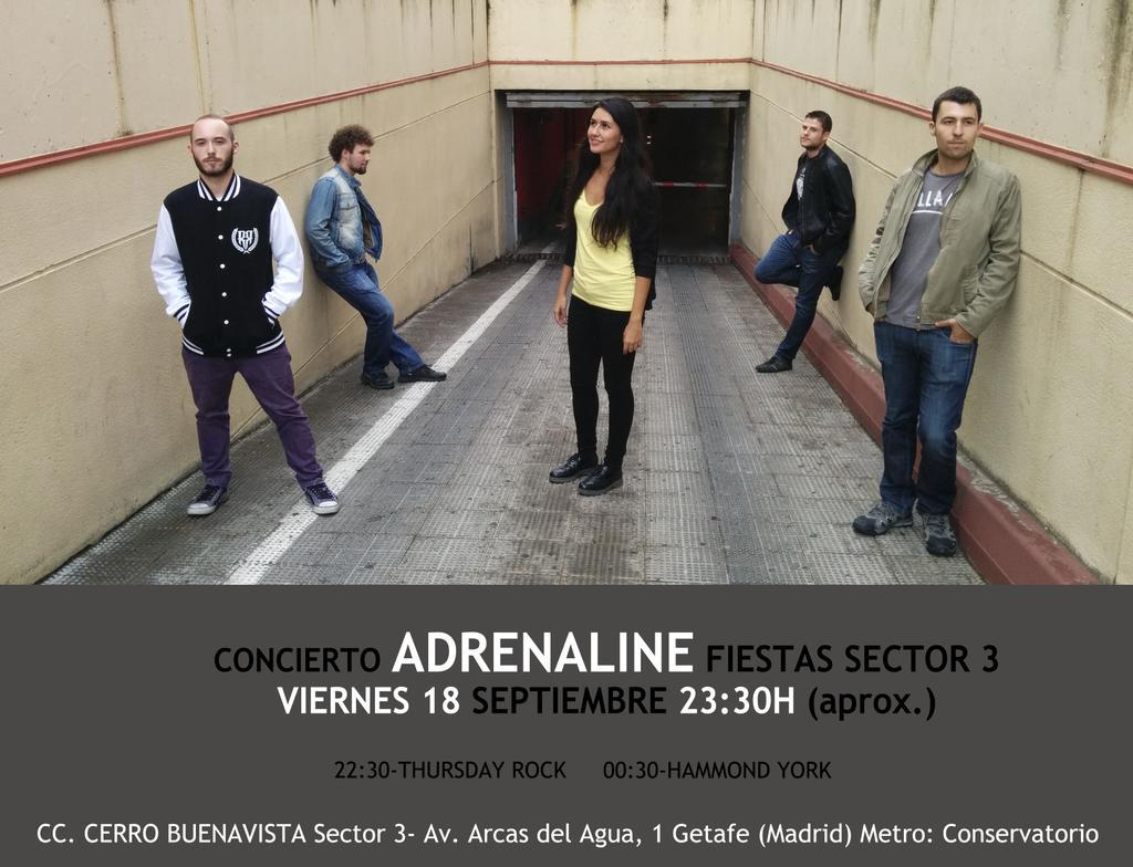 Adrenaline_Geta's tweet photo. Sólo quedan dos días para el concierto, ya lo tenemos todo preparado, te vienes? ;)

https://t.co/tsljnqwjLQ http://t.co/z0mTpfcQoX