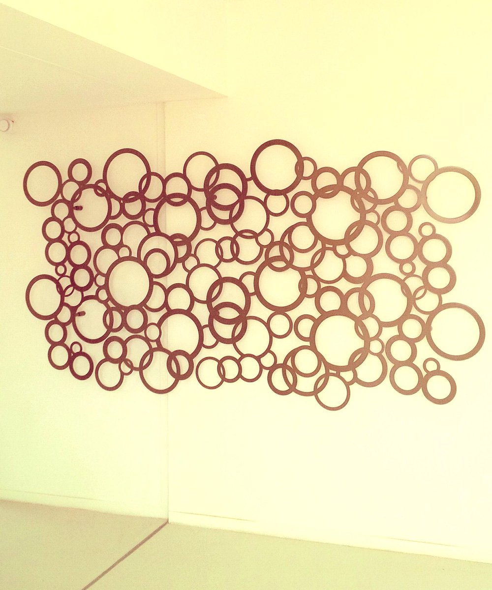 Steel_Designers's tweet photo. Bubbles from Champagne by Steel Designers #fresque #decorative steel 1350x3500x3mm http://t.co/YbwZgoPmg2