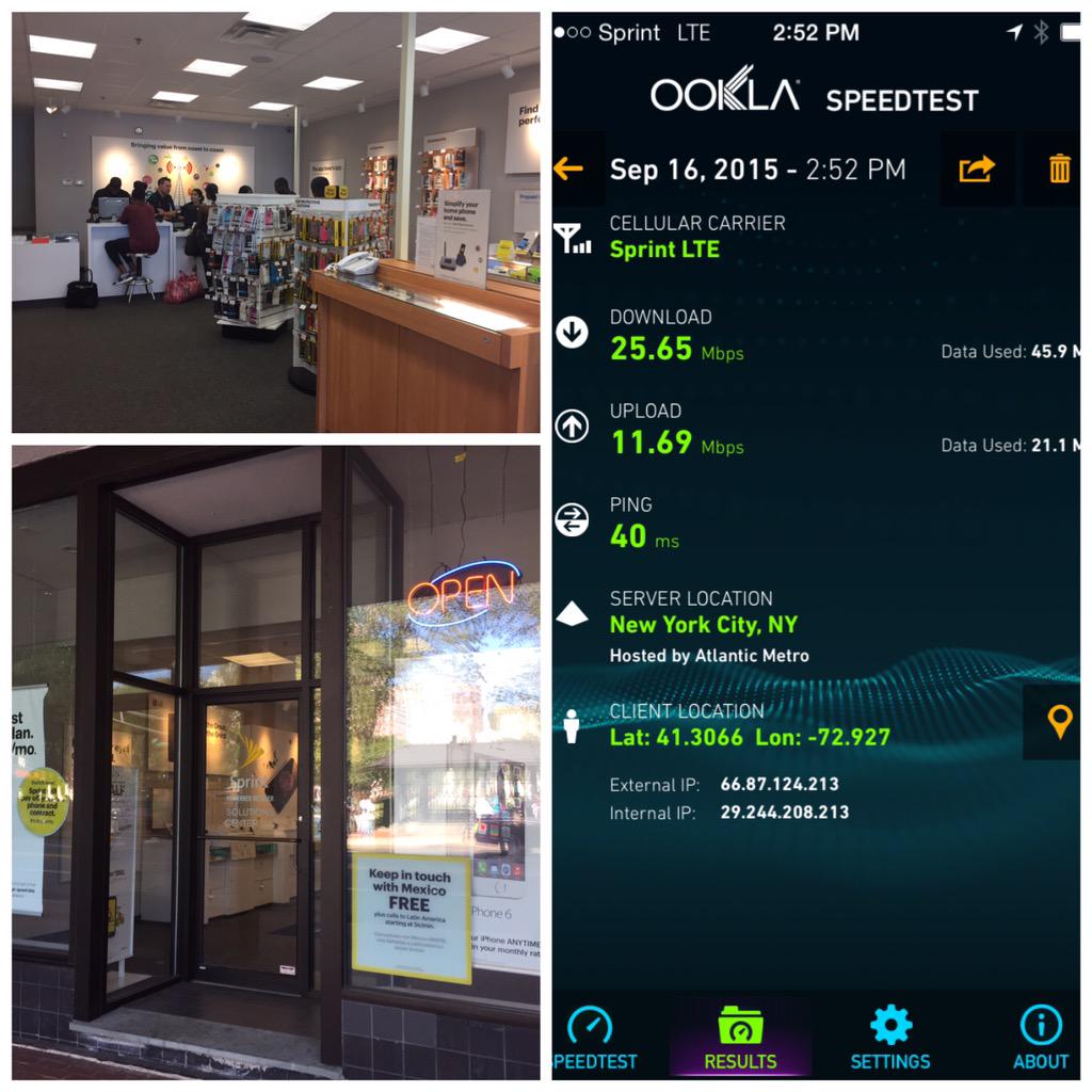 #whereyouatwednesday strong Sprint service at Solutions Center Chapel St in New Haven CT @SprintNERegion