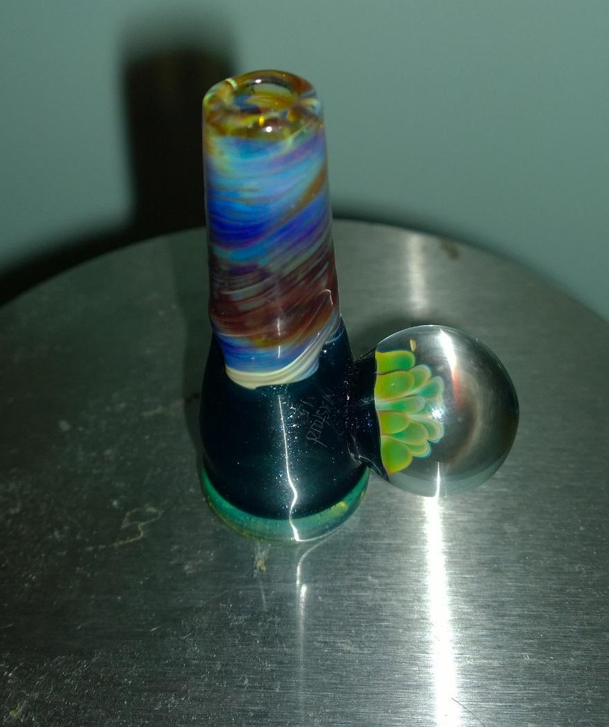 ShopBeanGlass's tweet photo. Fully worked flower slide $55 #glassforsale #headyglass #flowerslide #heady #worked #marble #710 #dabs #weed #smoke http://t.co/yG9FB3WSkb