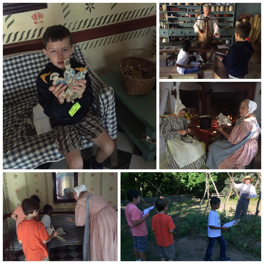 ConnerPrairie's tweet photo. Glad ur here! RT @NBEbulldogs: Noticing & questioning about life in1836 Prairie Town @ConnerPrairie #learningfrompast http://t.co/7T456l64pw