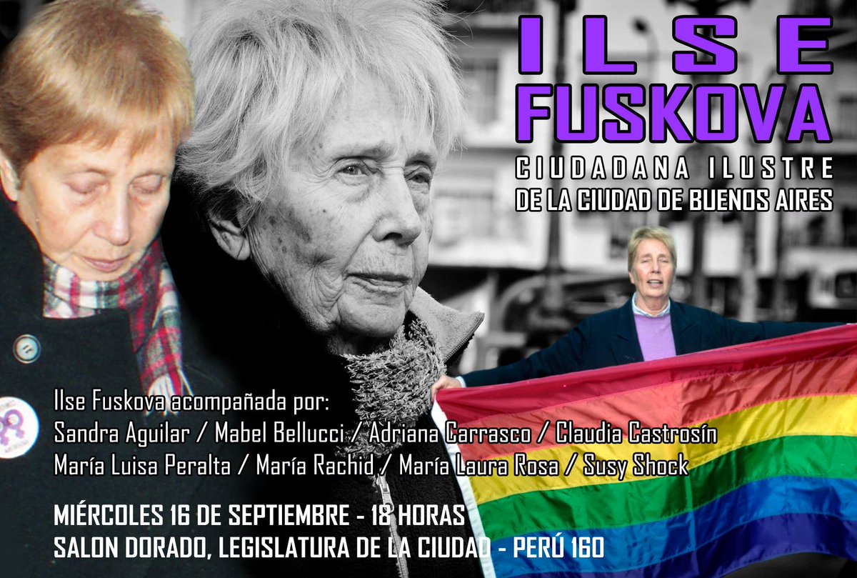gustavopecoraro's tweet photo. HOY #IlseFuskova ciudadana ilustre de Bs. As. @guidorubio @Dianasacayan @lohanaberkins @dianamaffia @DesdeelFuego http://t.co/0dO8pKYMb5