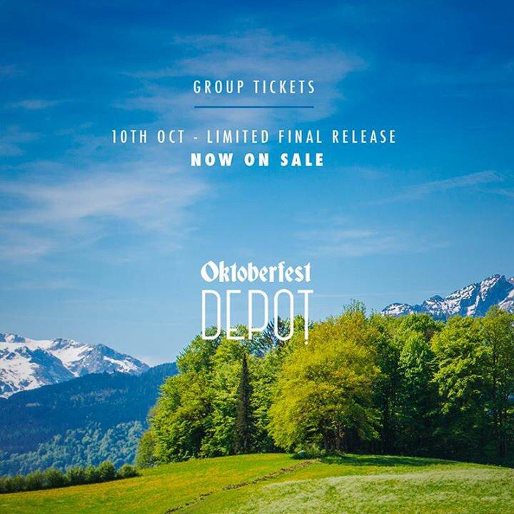 OktoberfestCDF's tweet photo. Down to the final 5 tables for the 10th.... @DepotCardiff 

Tickets: http://t.co/EVfuolxD9E http://t.co/KgBpEB28g6