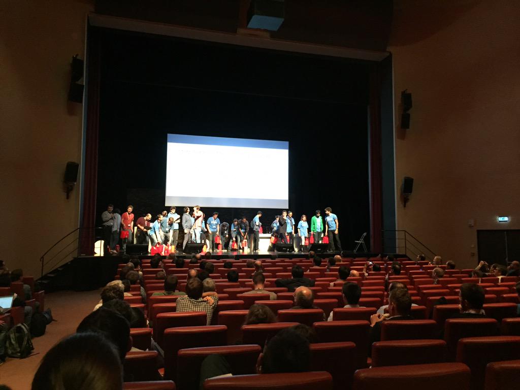 CHES2015's tweet photo. #CHES2015, it's over! Thank you to everyone that made this event a success! #crypto #saintmalo #hardware http://t.co/vKlY9FH32l