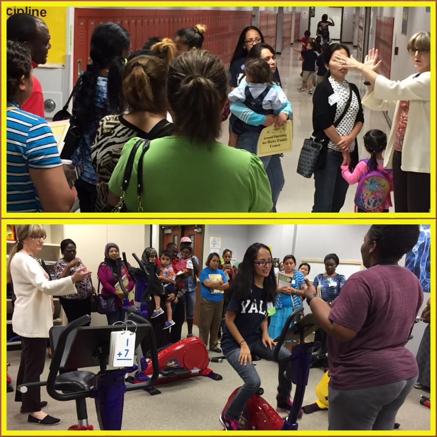 HicksTigers's tweet photo. Giving a tour of our school! #ABLLab http://t.co/KrofY28N56