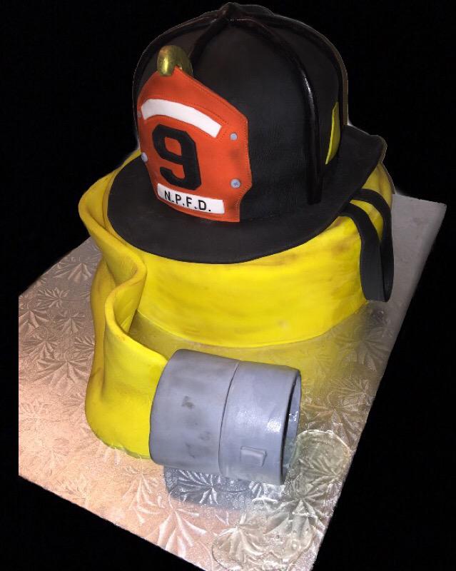 pieceacakeri's tweet photo. Follow us on Instagram! @pieceacakeri   One of our latest creations! Thank you firefighters! http://t.co/iHlBI8a0vw