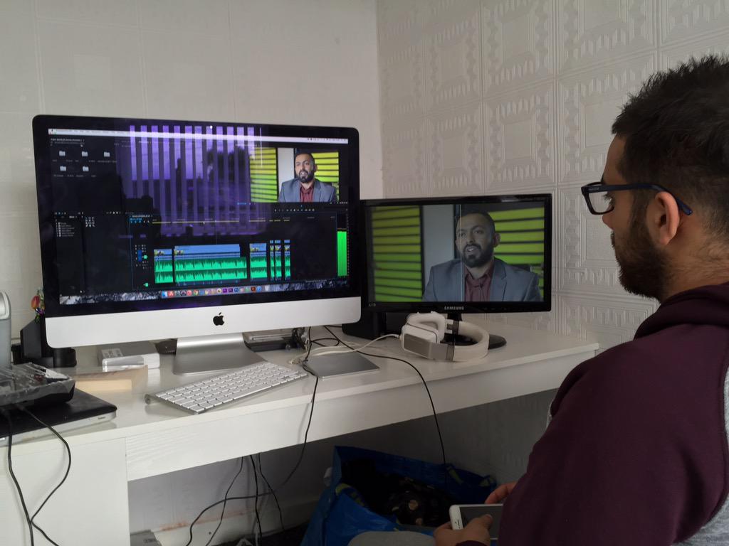 KnM_Films's tweet photo. It's editing time baby! Square1Studios #thesuccesschronicles #adobepremier #successstories #filmediting #filmmaking http://t.co/EcDwnP2eyw