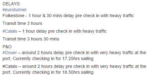 motisireland's tweet photo. DELAYS #eurotunnel #Doverferry #Calaisferry #PortofDover #PortofCalais #freightferry #transport http://t.co/YYBIsxJqxV