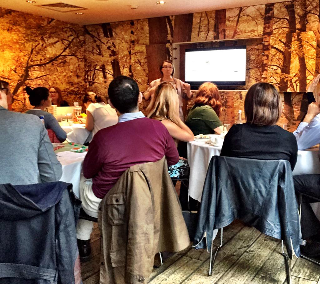 yourlandscape's tweet photo. With @GamificationNat. Fun event yesterday with you and clients #gamesatwork @TheHospitalClub http://t.co/lZmK0JTj3L