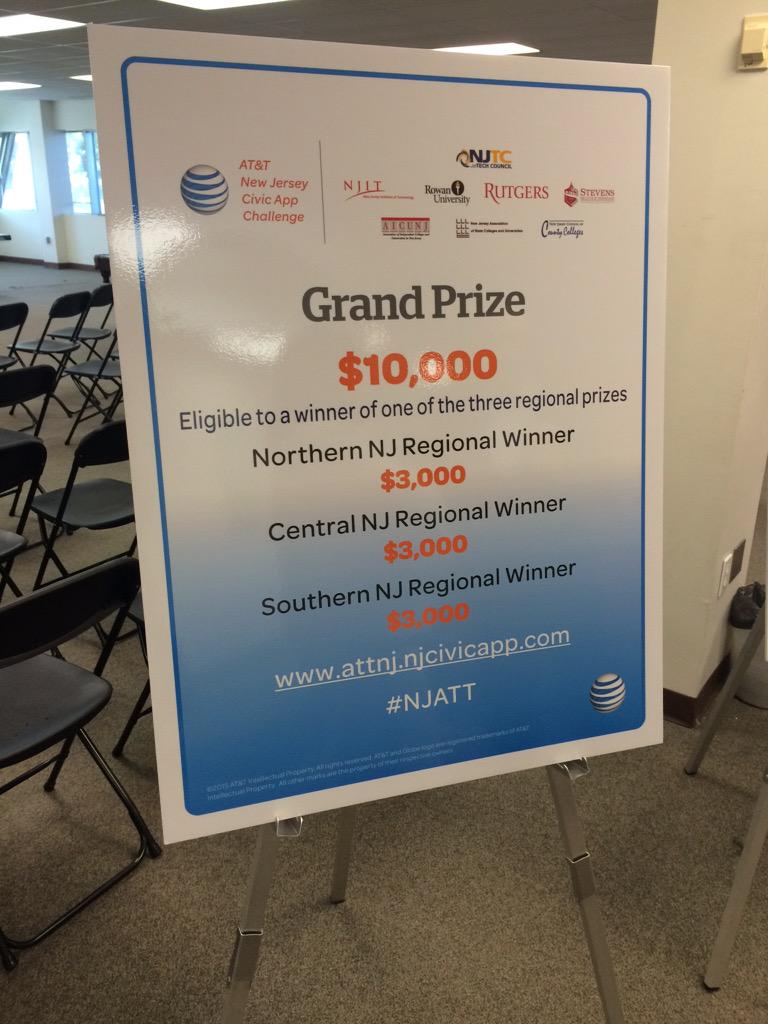 WeAreTechUnited's tweet photo. Virtual #hackathon w/ @ATT @JUICETANK @JamesBarrood @RowanUniversity @NJIT @RutgersU #NJATT @FollowStevens http://t.co/TiAmiM8Eii