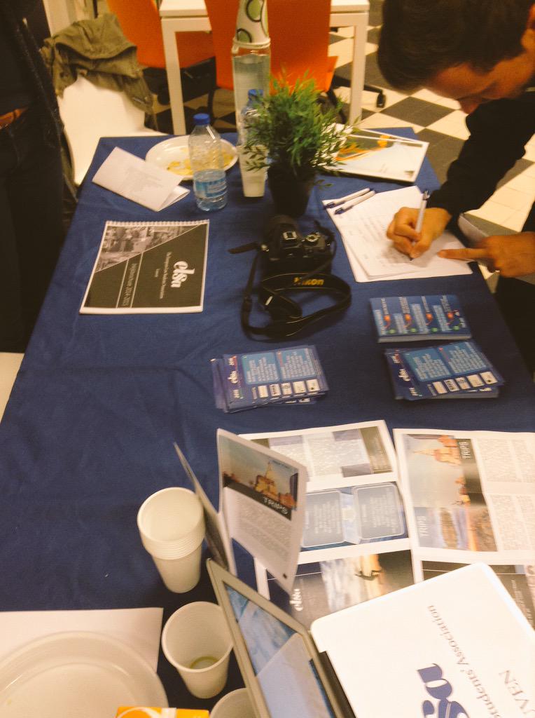 Join is @ the orientation days! <a href="/KU_Leuven/">KU Leuven</a> @AGORA_KULeuven  <a href="/ELSALeuven/">ELSA LEUVEN</a>