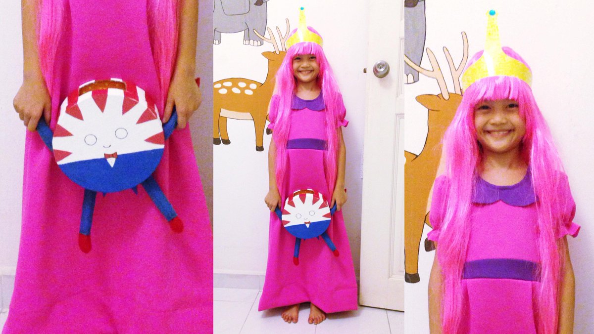 turniptopia's tweet image. Halloween 2014 Prep: Princess Bubblegum avocadolite.com/blog/2014/10/2…