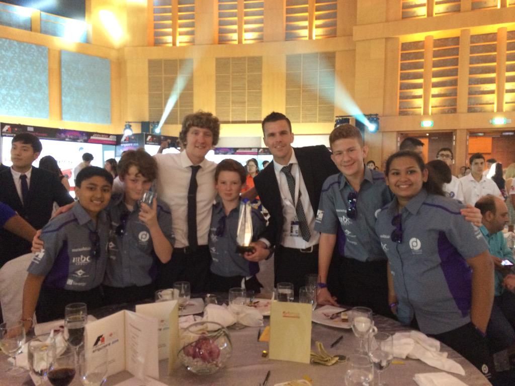 Thank you all so much, F1 in Schools has been the best experience in our entire lives !!!