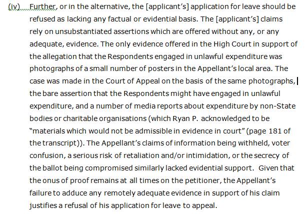Ruairi_Casey's tweet photo. "Lacking any factual or evidential basis" - Supreme Court roundly dismisses Gerry Walshe's appeal regarding #marref http://t.co/T7w3g42Top