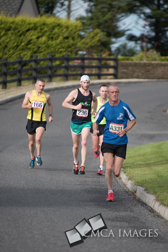 colourmarathon's tweet photo. The eventual 1,2,3 at the #colourmarathon @garyohanlon123 &amp; @kevinenglish in the frame early on! http://t.co/Ebm8Nln08p