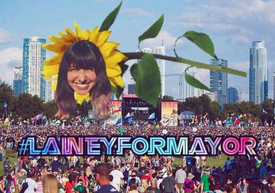 laineygeee's tweet photo. MAKE MY WILDEST DREAMS COME TRUE AND TWEET THESE HASHTAGS !!!! #laineyformayor #aclfest http://t.co/okDPR9c6GE