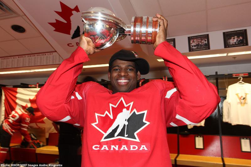 HockeyCanada's tweet photo. Alumnus P.K. Subban has announced a $10 million donation to @HopitalChildren. Incredible news for #MTL. http://t.co/EFc1pzHFq9