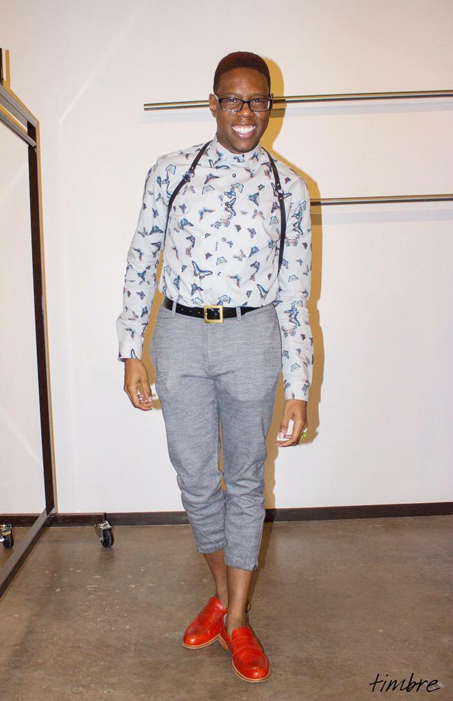 timbreaustin's tweet photo. Courtney at #fashionxdallas listening to #BonJovi &amp; more http://t.co/YUApxtvPO0 #streetstyle #menswear #fashion #atx http://t.co/0hnPEPT5IV