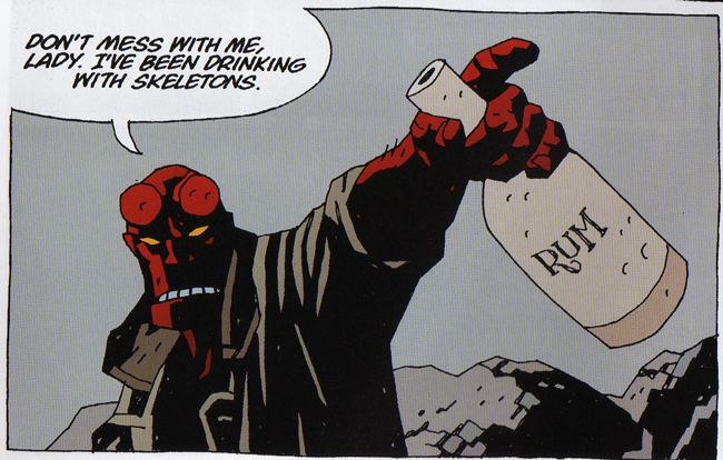 Happy Birthday to Mr Mike Mignola!
Thanks for all the inspiring stories! Enjoy a few drinks...  