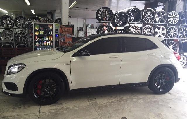 ColonialRacing's tweet image. GLA 45 AMG, pinturas de rodas!! #colonialracing #teamcolonial #mercedes   Veja opções aqui colonialstore.com