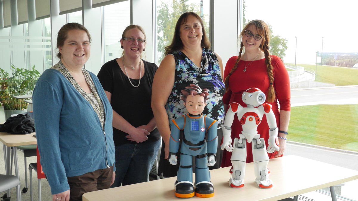 jhealy7's tweet photo. The research team, Milo, and Wee support #AutismBigGive #uafsoe #nanooknation http://t.co/2LUC2c7JRJ