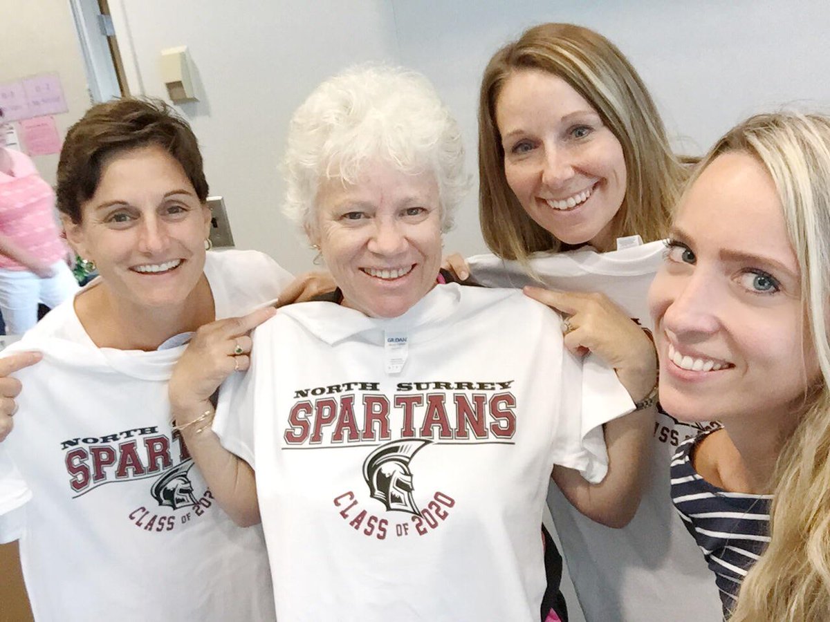 CounsellingNS's tweet photo. NS counselling is sending positive vibes to Ms. Clements and her dance crew!  #spartanpride #sd36learn #goshirley http://t.co/PhiXeNHn14