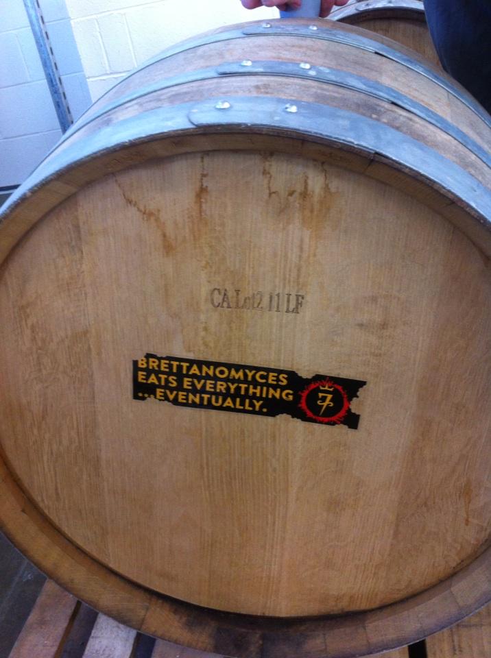 #Brettanomyces eats it all w. our friends at @BoundaryBrewing #barrels #craftbeer #Belfast <a href="/theBeverageBlog/">The Beverage</a>