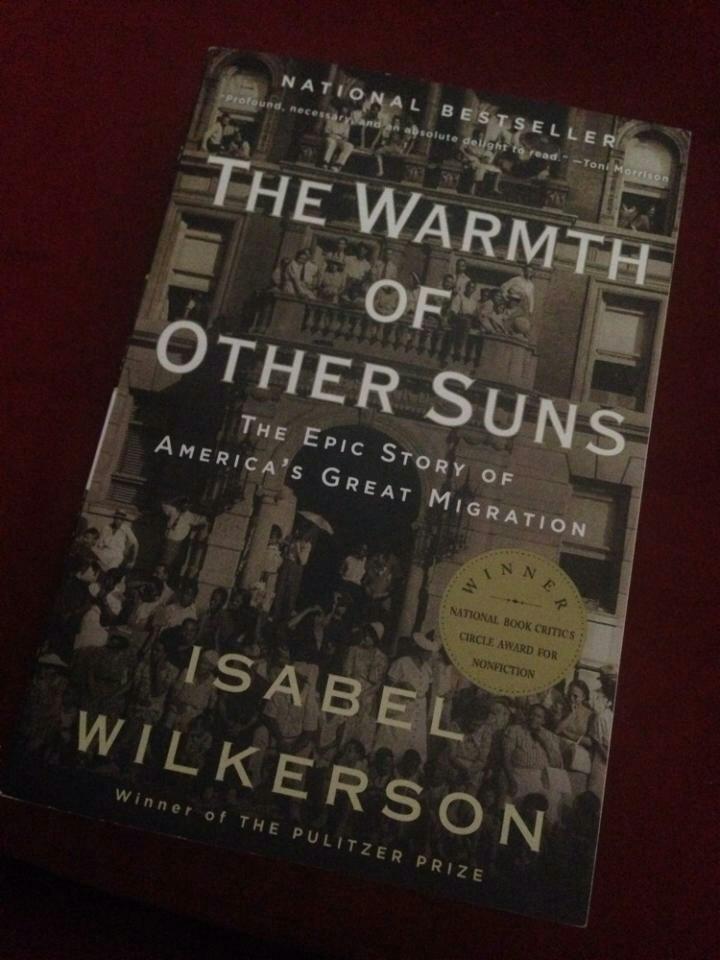 #WisdomWednesday @Kennelia EP17  reading list #TheWarmthOfOtherSuns by @Isabelwilkerson - what are you reading?