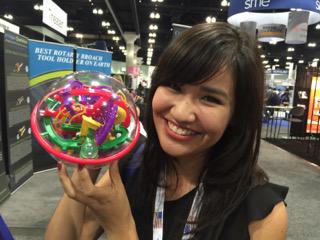 spaceclaim's tweet image. Yesterday&apos;s #WESTEC attendees had fun playing #perplexus at the #spaceclaim booth #1355. At WESTEC? Come visit us!