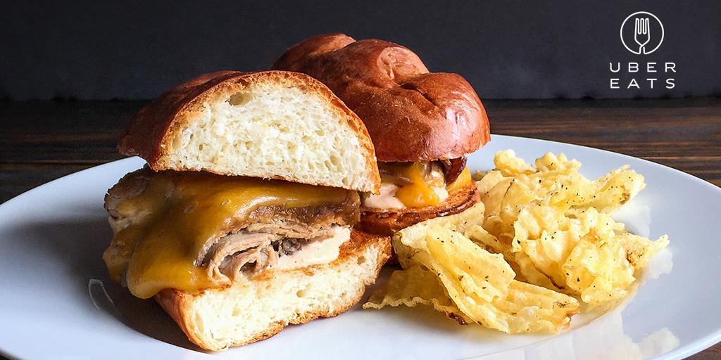 NobleSandwichCo's tweet photo. We're delivering lunch with #UberEATS! Pop open your app from 11am 2pm to see what we're serving up with @Uber_ATX! http://t.co/CN7LBC5KgE