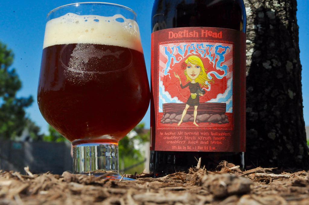 Kvasir is our tart &amp; herbaceous Scandinavian grog. At 10% abv, it's a perfect beer for the impending sweater weather.