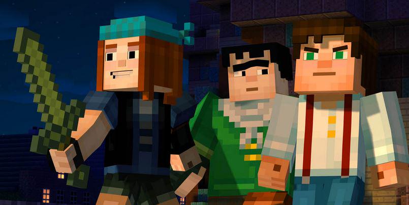PlayStationES's tweet photo. Minecraft: Modo Historia llega el 13 de octubre a PS4 http://t.co/2lycIXkip3 http://t.co/lWDoWMOCqa