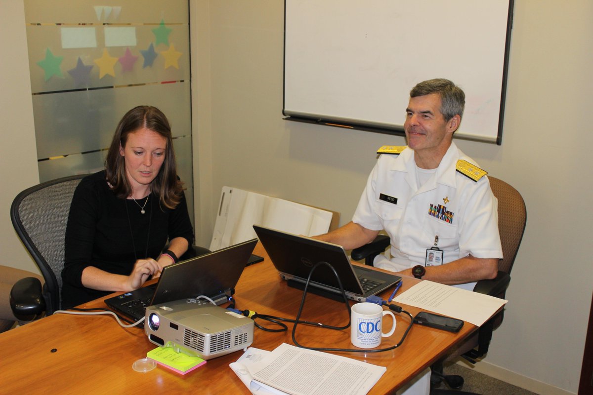DrReddCDC's tweet photo. Thank you all for a great #CDCprep @twitter chat. A special thanks to my staff at @CDCemergency. http://t.co/dt2PhyanHe