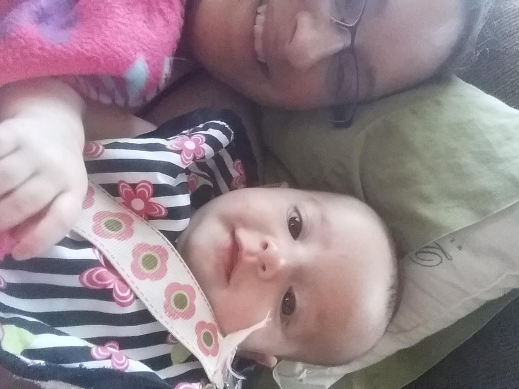 mdeanschneider's tweet photo. The monster in my bed haha laying on the couch with me actually; ) http://t.co/R1dlc5OoVF