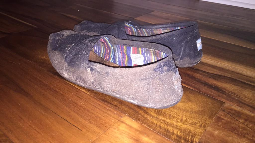 trxpicalwt's tweet image. My shoes were clean before the concert m #HERESTOROWYSOMEMORIES
