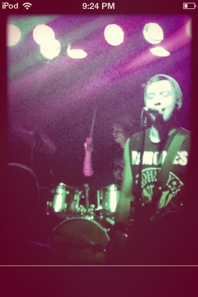 TheDudeRobb's tweet photo. Killed it at our last show had a blast playing for our first venue gig as well http://t.co/HRnX7PLYne