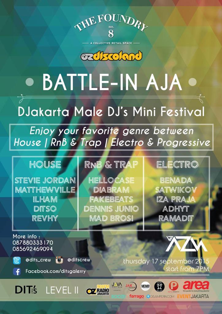 dayadwim's tweet photo. Besok nih! #OZDISCOLAND party with @OZRadioJakarta Ponggawas! Come and join the fun 🙌🏻 http://t.co/4wXWu1N7BL