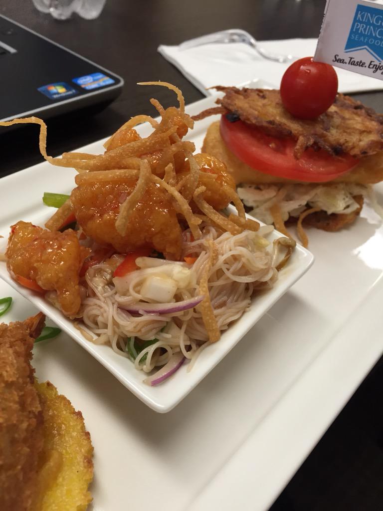 M. Brett Curtis (@whatscookinbret) on Twitter photo K&P Chefs just killed it for lunch..
<a href="/chefbrettsmith/">chef brett smith</a> @JohnnyCarino <a href="/KPseafood/">King & Prince Seafood</a> K&P Chefs just killed it for lunch..
<a href="/chefbrettsmith/">chef brett smith</a> @JohnnyCarino <a href="/KPseafood/">King & Prince Seafood</a>